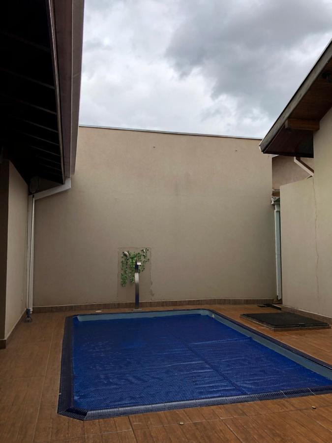 Casa Temporada Olimpia 8 Pessoas Com Piscina Villa Exterior photo